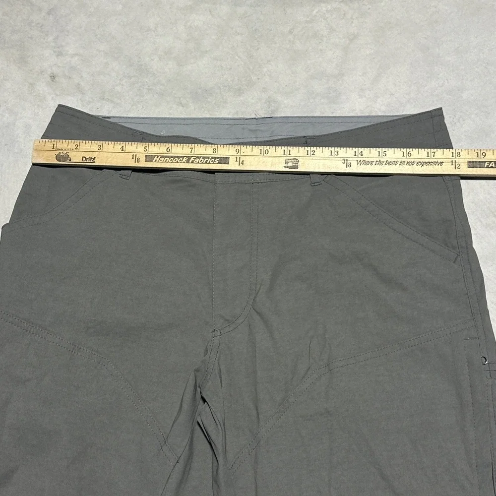 Kuhl Pants Men's SZ 34x34 Grey Stretch Hiking Outdoor Travel Performance Light